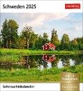 Schweden Sehnsuchtskalender 2025 - Wochenkalender mit 53 Postkarten - Torbjörn Skogedal