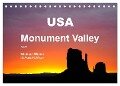 USA - Monument Valley (Tischkalender 2024 DIN A5 quer), CALVENDO Monatskalender - Michael Weber