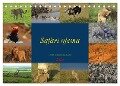 Safari njema - Safari Impressionen Kenia (Tischkalender 2024 DIN A5 quer), CALVENDO Monatskalender - Susan Michel