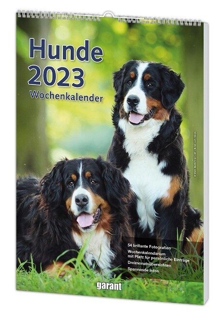 Wochenkalender Hunde 2023 - 