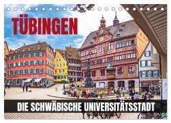 Tübingen - Die schwäbische Universitätsstadt (Tischkalender 2025 DIN A5 quer), CALVENDO Monatskalender - Val Thoermer