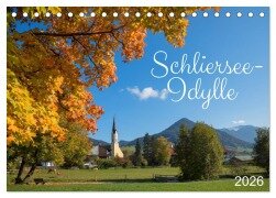 Schliersee-Idylle (Tischkalender 2026 DIN A5 quer), CALVENDO Monatskalender - SusaZoom SusaZoom