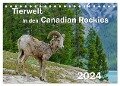 Tierwelt in den Canadian Rockies (Tischkalender 2024 DIN A5 quer), CALVENDO Monatskalender - Dieter-M. Wilczek