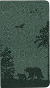 Taschenkalender Nature Line Pine 2025 - Taschen-Kalender 9x15,6 cm - 1 Woche 2 Seiten - 128 Seiten - Umwelt-Kalender - mit Hardcover - Alpha Edition - 