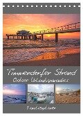 Timmendorfer Strand - Ostsee Urlaubsparadies (Tischkalender 2024 DIN A5 hoch), CALVENDO Monatskalender - Andrea Potratz