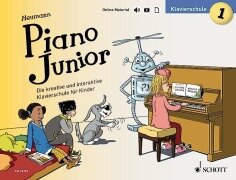 Cover-Bild zum Titel 'Piano Junior: Klavierschule 1' von 'Hans-Günter Heumann'