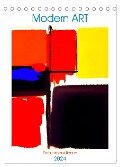 Modern ART Farbkompositionen (Tischkalender 2024 DIN A5 hoch), CALVENDO Monatskalender - Martina Marten