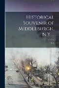 Historical Souvenir of Middleburgh, N.Y. .. - E. L. B. Welch
