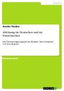 Abtönung im Deutschen und im Französischen - Annika Thoden
