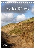 Sylter Dünen (Tischkalender 2024 DIN A5 hoch), CALVENDO Monatskalender - Silvia Hahnefeld