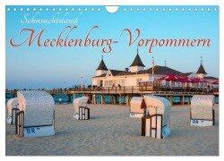 Sehnsuchtsland Mecklenburg-Vorpommern (Wandkalender 2025 DIN A4 quer), CALVENDO Monatskalender - Carola Vahldiek