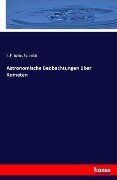 Astronomische Beobachtungen über Kometen - J. F. Julius Schmidt