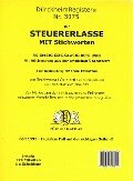 DürckheimRegister® STEUERERLASSE MIT Stichworten (2023) - 