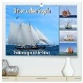 Unter vollen Segeln Traditionssegler auf der Ostsee (hochwertiger Premium Wandkalender 2025 DIN A2 quer), Kunstdruck in Hochglanz - Stoerti-md Stoerti-md