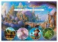 Zauberhafte Märchenzeit (Wandkalender 2024 DIN A3 quer), CALVENDO Monatskalender - Ursula Di Chito