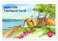 Aquarelle - Fischland-Darß (Wandkalender 2024 DIN A2 quer), CALVENDO Monatskalender - Brigitte Dürr