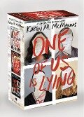 Cover-Bild zum Titel 'One of Us Is Lying Series Paperback Boxed Set' von 'Karen M McManus'