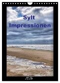 Sylt Impressionen (Wandkalender 2024 DIN A4 hoch), CALVENDO Monatskalender - Uwe Reschke