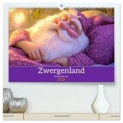 Zwergenland - Kinderkalender (hochwertiger Premium Wandkalender 2026 DIN A2 quer), Kunstdruck in Hochglanz - Liselotte Brunner-Klaus