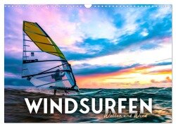 Windsurfen - Wellen und Wind (Wandkalender 2026 DIN A3 quer), CALVENDO Monatskalender - Happy Monkey
