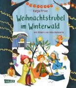 Cover-Bild zum Titel 'Weihnachtstrubel im Winterwald' von 'Katja Frixe'