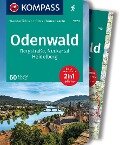 KOMPASS Wanderführer Odenwald, 60 Touren mit Extra-Tourenkarte - Elke Haan