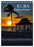 Kuba Impressionen Playa Guardalavaca und Playa Esmeralda (Tischkalender 2024 DIN A5 hoch), CALVENDO Monatskalender - Fryc Janusz