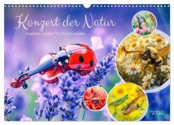 Konzert der Natur - Insekten spielen Musikinstrumente (Wandkalender 2025 DIN A3 quer), CALVENDO Monatskalender - Anja Frost