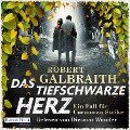 Cover-Bild zum Titel 'Das tiefschwarze Herz' von 'Robert Galbraith'