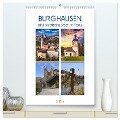 Burghausen, eine historische Stadt im Fokus (hochwertiger Premium Wandkalender 2025 DIN A2 hoch), Kunstdruck in Hochglanz - Klaus-Peter Huschka