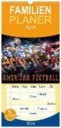 Familienplaner 2024 - American Football - so cool mit 5 Spalten (Wandkalender, 21 x 45 cm) CALVENDO - Peter Roder