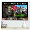 Tiere von Affe bis Zebra 2024 (hochwertiger Premium Wandkalender 2024 DIN A2 quer), Kunstdruck in Hochglanz - Hamburg Mirko Weigt