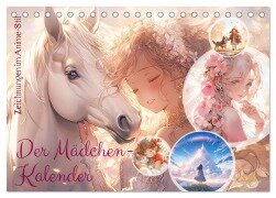 Der Mädchen-Kalender (Tischkalender 2025 DIN A5 quer), CALVENDO Monatskalender - Cathrin Illgen