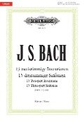 15 zweistimmige Inventionen BWV772-786 und 15 dreistimmige Sinfonien BWV787-801 - Johann Sebastian Bach