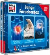 Cover-Bild zum Titel 'Was ist was Hörspielbox: Junge Forscher-Box' von 'Manfred Baur, Kurt Haderer, Matthias Falk'
