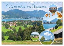 Es is so schee am Tegernsee (Wandkalender 2026 DIN A3 quer), CALVENDO Monatskalender - SusaZoom SusaZoom