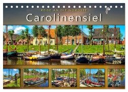 Reise an die Nordsee - Carolinensiel (Tischkalender 2026 DIN A5 quer), CALVENDO Monatskalender - Peter Roder
