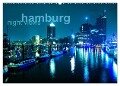 hamburg - night views (Wandkalender 2024 DIN A2 quer), CALVENDO Monatskalender - Jürgen Muß