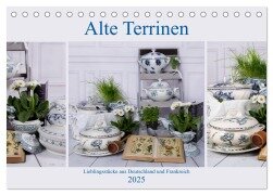 Alte Terrinen Lieblingsstücke aus Deutschland und Frankreich (Tischkalender 2025 DIN A5 quer), CALVENDO Monatskalender - Marion Reiß-Seibert
