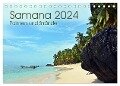 Samana - Palmen und Strände (Tischkalender 2024 DIN A5 quer), CALVENDO Monatskalender - Bettina Schnittert