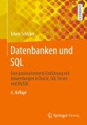 Cover-Bild zum Titel 'Datenbanken und SQL' von 'Edwin Schicker'
