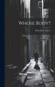 Cover-Bild zum Titel 'Whose Body?' von ''