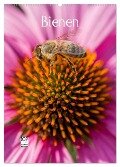 Bienenkalender (Wandkalender 2024 DIN A2 hoch), CALVENDO Monatskalender - Mark Bangert