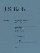 Cover-Bild zum Titel 'Johann Sebastian Bach - Englische Suiten BWV 806-811' von 'Johann Sebastian Bach'