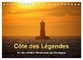 Côte des Légendes An der wilden Westküste der Bretagne (Tischkalender 2024 DIN A5 quer), CALVENDO Monatskalender - Etienne Benoît