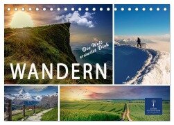 Wandern - die Welt erwartet Dich (Tischkalender 2026 DIN A5 quer), CALVENDO Monatskalender - Peter Roder
