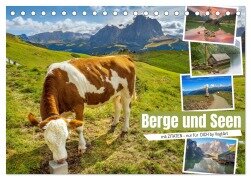 Berge und Seen, mit Zitaten - nur für Dich by VogtArt (Tischkalender 2025 DIN A5 quer), CALVENDO Monatskalender - VogtArt VogtArt