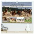 Quarter Horses - Die größte Zuchtbuchrasse der Welt (hochwertiger Premium Wandkalender 2024 DIN A2 quer), Kunstdruck in Hochglanz - B. Mielewczyk