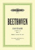 Fantasia in C Minor Op. 80 Choral Fantasy (Choral Score with Piano Reduction) - Ludwig van Beethoven