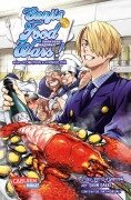 Cover-Bild zum Titel 'Sanjis Food Wars' von 'Eiichiro Oda, Shun Saeki, Yuki Morisaki, Yuto Tsukuda'